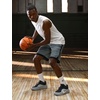 Nike Unisex Adult Precision 8 Mid Basketball Shoes(Anthracite/Sail/Wolf Grey/Sail)