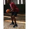 Nike Unisex Adult Precision 8 Mid Basketball Shoes(Black/White/Pencil Point/White)