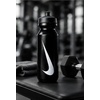 Nike Unisex’s Big Mouth Drinks Bottle(Black/black/white)
