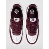 Nike Women’s Court Vision Low Next Nature Shoes(White/Metallic Pewter/Burgundy Crush)