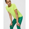 Nike Women’s Dri-fit Women’s T-Shirt(Light Lemon Twist/White)