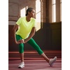 Nike Women’s Dri-fit Women’s T-Shirt(Light Lemon Twist/White)