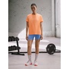 Nike Women’s Dri-fit Women’s T-Shirt(Orange Pulse/White)