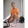 Nike Women’s Dri-fit Women’s T-Shirt(Orange Pulse/White)
