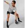 Nike Women’s Dri-fit Women’s T-Shirt(Tumbled Grey/Flat Silver/Heather/Black)