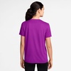 Nike Women’s Dri-fit Women’s T-Shirt(Vivid Purple/White)