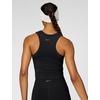 Nike Women’s One Fitted Dri-FIT Cropped Tank Top(Black)