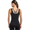 Nike Women’s One Fitted Dri-FIT Cropped Tank Top(Black/Dark Smoke Grey)