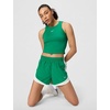 Nike Women’s One Fitted Dri-FIT Cropped Tank Top(Malachite/White)