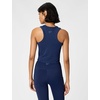 Nike Women’s One Fitted Dri-FIT Cropped Tank Top(Midnight Navy)