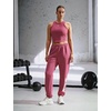 Nike Women’s One Fitted Dri-FIT Cropped Tank Top(Pink Smoke/White)