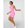 Nike Women’s One Fitted Dri-FIT Cropped Tank Top(Playful Pink)