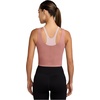 Nike Women’s One Fitted Dri-FIT Cropped Tank Top(Rust Pink/Canyon Rust)
