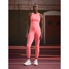 Nike Women’s One Fitted Dri-FIT Cropped Tank Top(Sea Coral/White)
