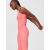 Nike Women’s One Fitted Dri-FIT Cropped Tank Top(Sea Coral/White)