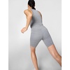 Nike Women’s One Fitted Dri-FIT Cropped Tank Top(Smoke Grey/Heather)