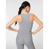 Nike Women’s One Fitted Dri-FIT Cropped Tank Top(Smoke Grey/Heather)