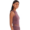 Nike Women’s One Fitted Dri-FIT Cropped Tank Top(Tattoo/White)