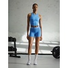 Nike Women’s One Fitted Dri-FIT Cropped Tank Top(University Blue/White)