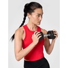 Nike Women’s One Fitted Dri-FIT Cropped Tank Top(University Red)