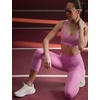 Nike Women’s One High-Waisted Crop Leggings(Light Magenta/White)