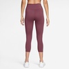 Nike Women’s One High-Waisted Crop Leggings(Pink Smoke/White)