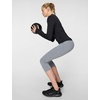 Nike Women’s One High-Waisted Crop Leggings(Smoke Grey/Heather)