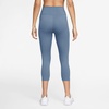 Nike Women’s One High-Waisted Crop Leggings(Work Blue/White)