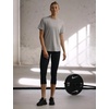 Nike Women’s One Relaxed Dri-fit Short-Sleeve Top(Smoke Grey/Heather)