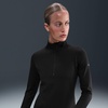 Nike Women’s One Therma-fit 1/2-zip Mid Layer(Black)
