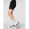 Nike Women’s Sportswear Classic High-Waisted 8″ Bike Shorts(Black/Sail)