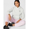 Nike Women’s Studio Fleece Standard Hoody(Birch Heather/Black)