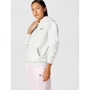 Nike Women’s Studio Fleece Standard Hoody(Birch Heather/Black)