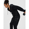 Nike Women’s Studio Fleece Standard Hoody(Black/White)