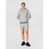 Nike Women’s Studio Fleece Standard Hoody(Dark Grey Heather/Sail)