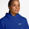 Nike Women’s Studio Fleece Standard Hoody(Old Royal/Sail)