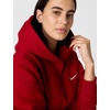 Nike Women’s Studio Fleece Standard Hoody(Tough Red/Sail)