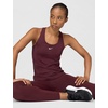 Nike Women’s Swoosh Sports Bra Tank (Medium Support)(Burgundy Crush/White)