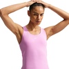 Nike Women’s Swoosh Sports Bra Tank (Medium Support)(Light Magenta/White)
