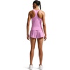 Nike Women’s Swoosh Sports Bra Tank (Medium Support)(Light Magenta/White)