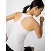 Nike Women’s Swoosh Sports Bra Tank (Medium Support)(White/Stone Mauve/Black)
