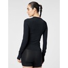 Nike Women’s Victory Baselayer Dri-FIT Fitness Long Sleeve Top(Black/White)