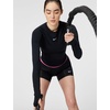 Nike Women’s Victory Baselayer Dri-FIT Fitness Long Sleeve Top(Black/White)