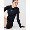 Nike Women’s Victory Baselayer Dri-FIT Fitness Long Sleeve Top(Black/White)