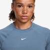 Nike Women’s Victory Baselayer Dri-FIT Fitness Long Sleeve Top(Work Blue/White)