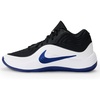 Nike Unisex Adult Precision 8 Mid Basketball Shoes(Black/Game Blue/White/Game Blue)