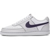 Nike Women’s Court Vision Low Next Nature Shoes(Vast Grey/Dark Raisin/White/Anthracite)