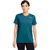 Nike Women’s Dri-fit Women’s T-Shirt(Bright Spruce/White)