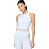 Nike Women’s One Fitted Dri-FIT Cropped Tank Top(Celestine Blue)