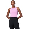 Nike Women’s One Fitted Dri-FIT Cropped Tank Top(Light Magenta/White)